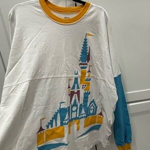 Disney castle long sleve shirt XXL
